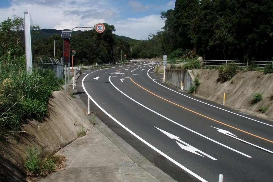 国道２２５号峰尾峠測量設計（枕崎市）