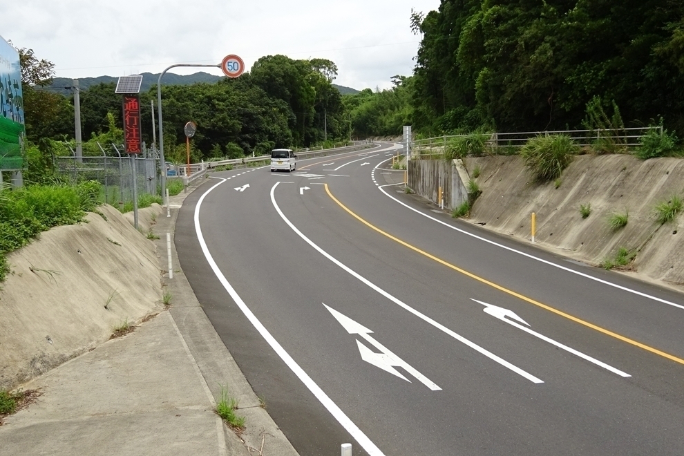 国道２２５線測量設計（枕崎市）